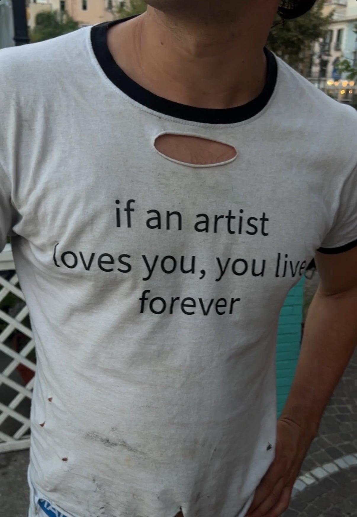 If an artist loves you, you live forever